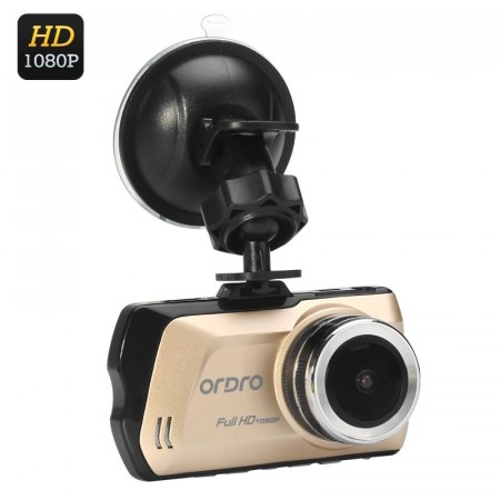 Ordro D1 Dashcam - 1080p, G-sensor
